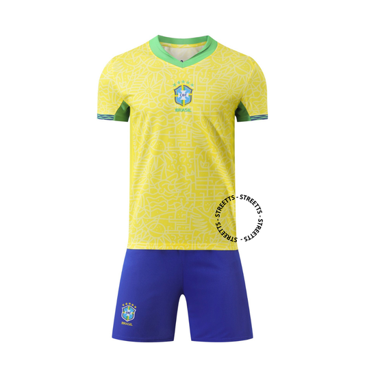 Conjunto Brasil infantil 24/25